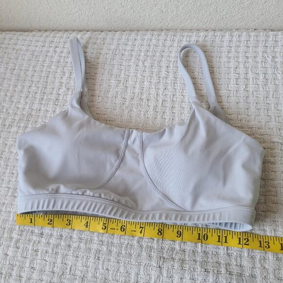 Buffbunny Gray Sports Bra Women's Size L - Picture 6 of 7